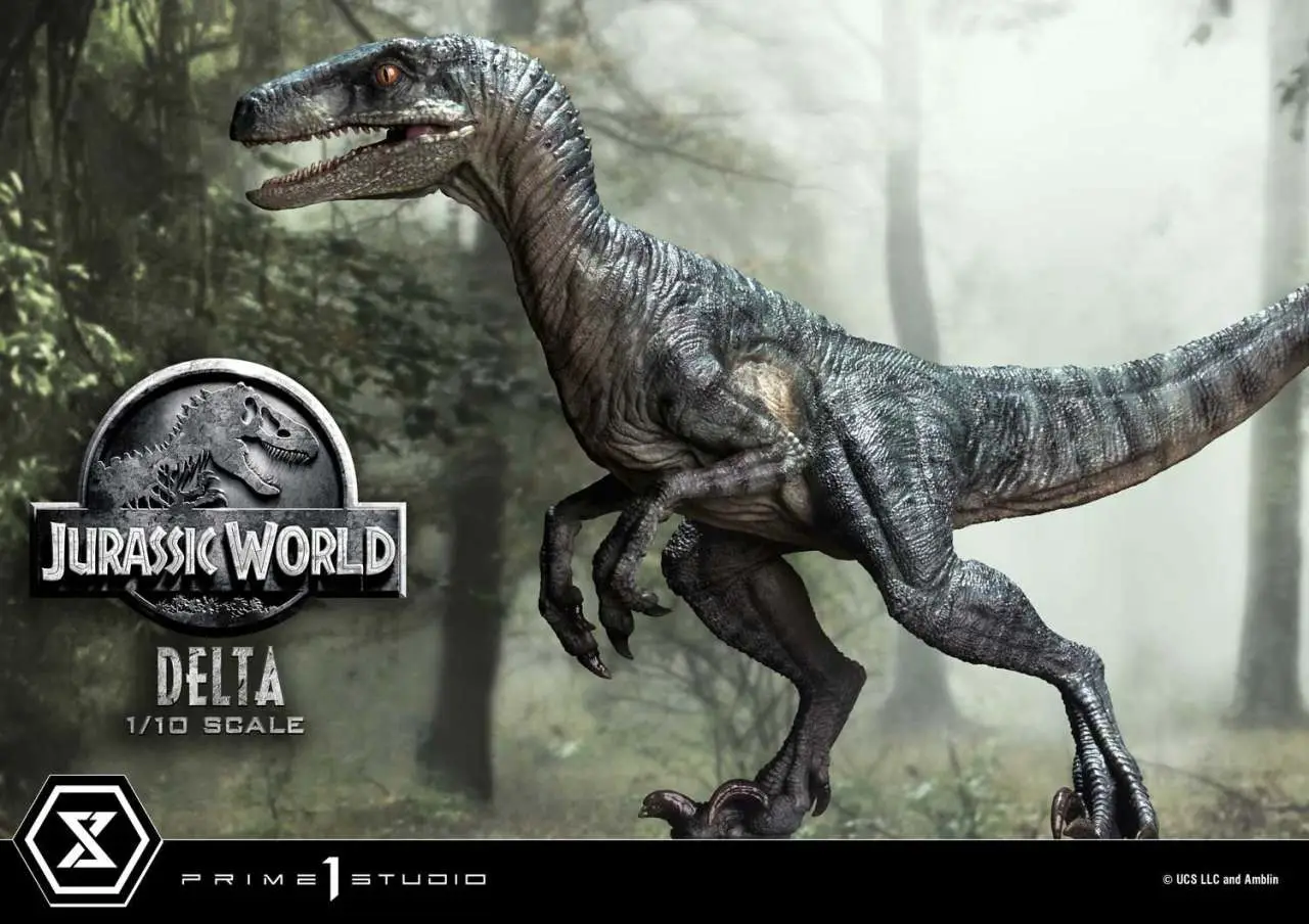 Statue jurassic world delta prime coll